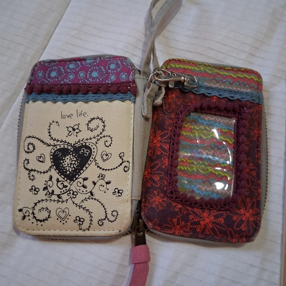 Decorative Phone Pouch with Heart Design